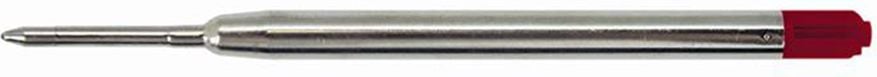 Kugelschreiberminen Westcott, Großraummine, Parkersystem, M, Pack 10 Stück, rot