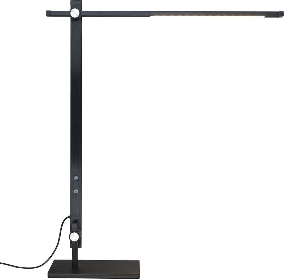 LED-Tischleuchte Unilux Lumilight 400177869, 8 W, LED (neutralweiß/tageslichtweiß), 640
Lumen, schwarz
