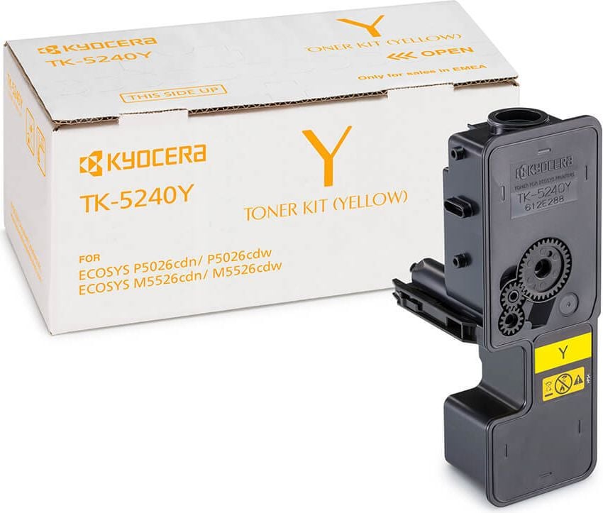 Kyocera Lasertoner TK-5240Y, yellow, 3.000 Seiten