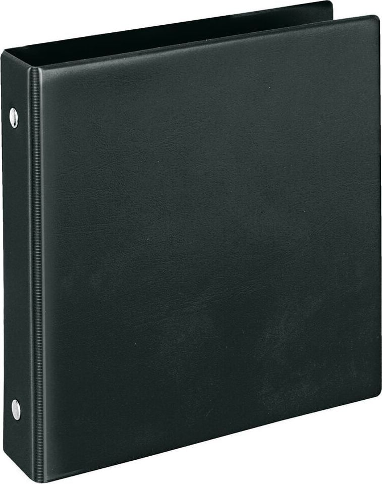 Ringbuch Veloflex Karteikartenordner A6 4167080, 2 Ringe, 30mm Rücken, 25mm Ringdurchmesser,
schwarz, schwarz