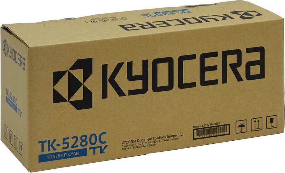 Kyocera Lasertoner TK-5280C, cyan, 11.000 Seiten