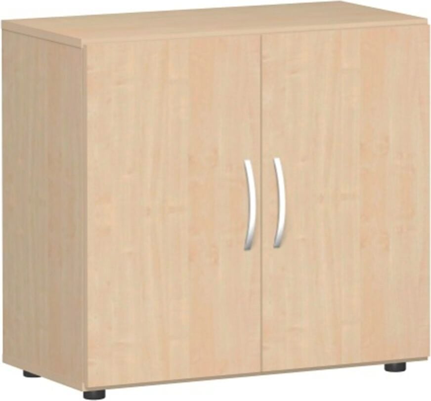 Aktenschrank Geramöbel Mailand S-382100, 80x75,2x42cm (BxHxT), 1 Flügeltür,
Bogengriff, ahorn