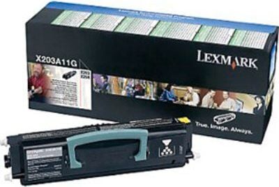 Lexmark Lasertoner OX203A11G, schwarz, 2.500 Seiten