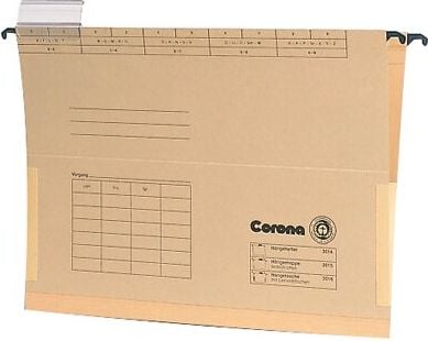 Hängetaschen Corona, Leinenfrösche, Natronkarton (RC) 230 g/m²