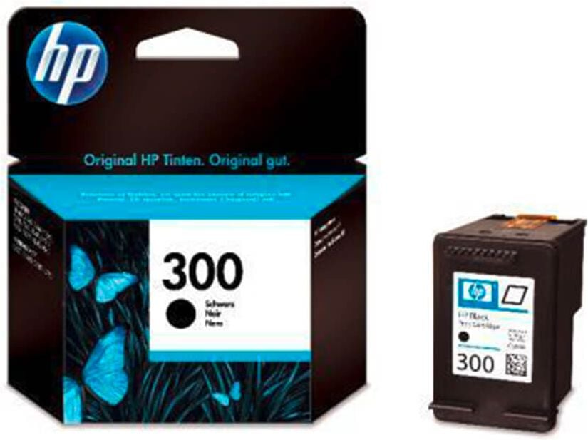 HP Tintenpatrone CC640EE Nr. 300, schwarz, 200 Seiten, 4ml