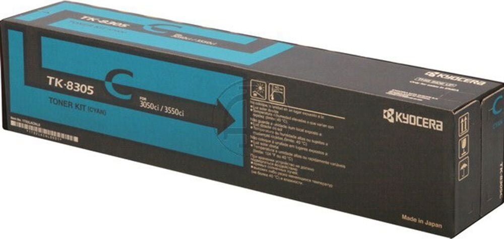 Kyocera Lasertoner TK-8305C, cyan, 15.000 Seiten