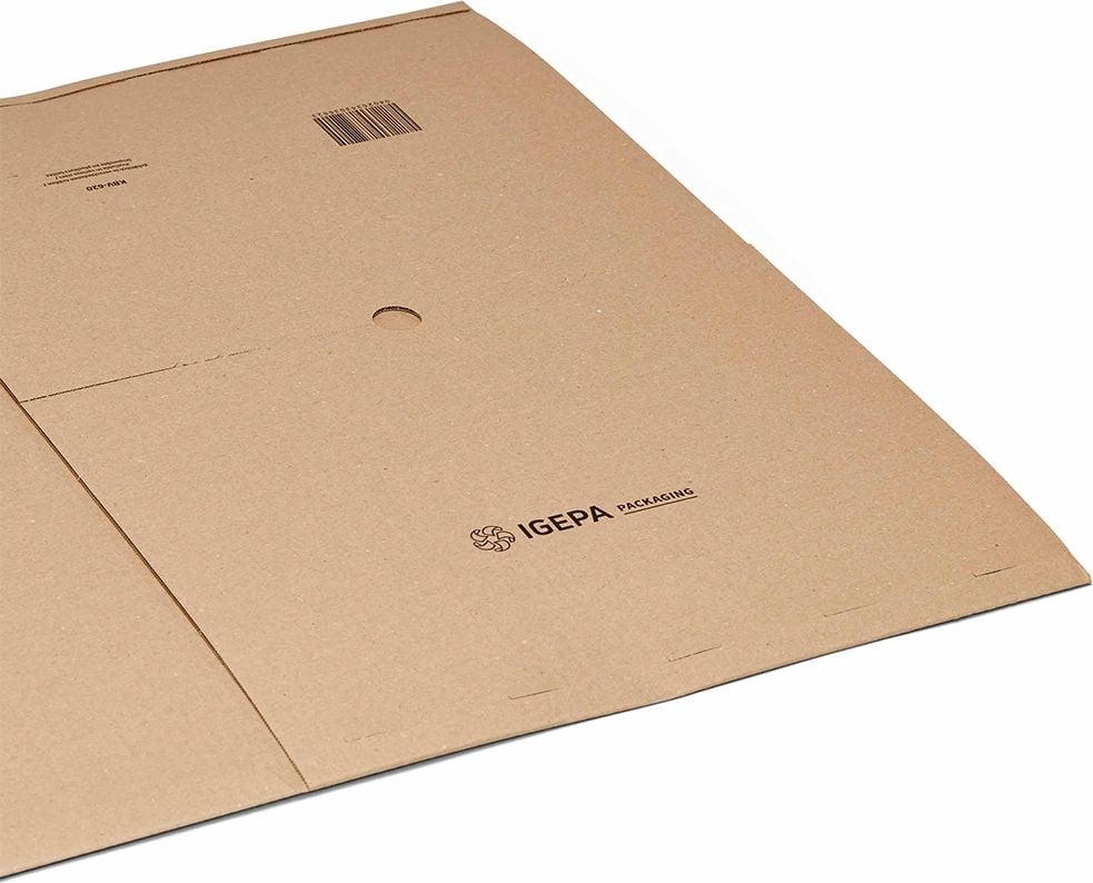 Universalverpackungen KBV-620, A2, Innenmaß: 620x420x54mm (LxBxH), variable
Höhe, B-Welle, braun, Pack 20 Stück