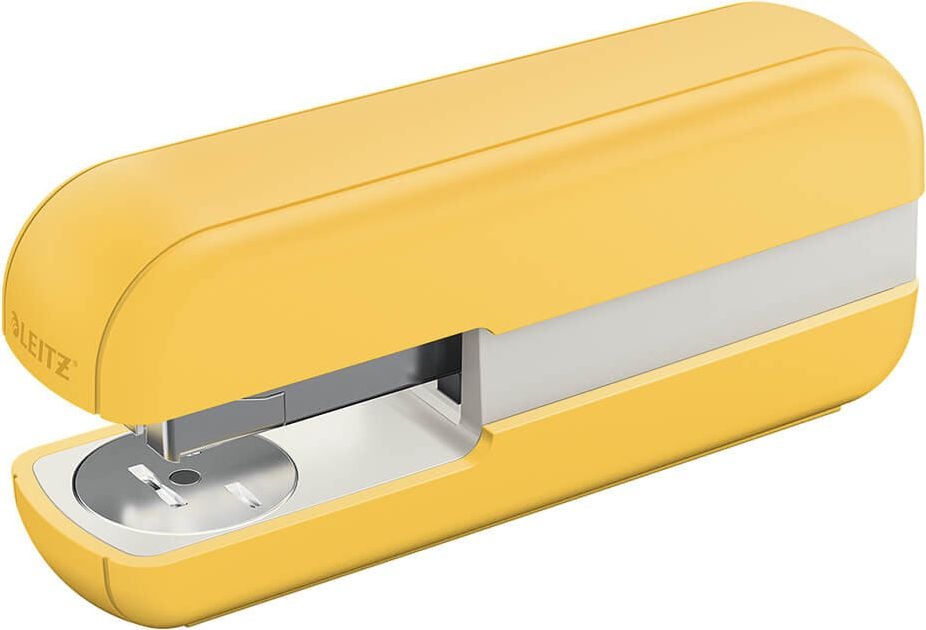 Heftgerät Leitz Cosy 5567, bis 30 Blatt, Einlegetiefe: 45mm, für
24/6+26/6 Klammern, blau