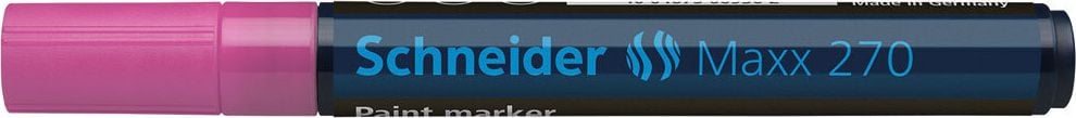 Lackmarker Schneider Maxx 270 1270, ca. 1-3mm, Rundspitze, rosa