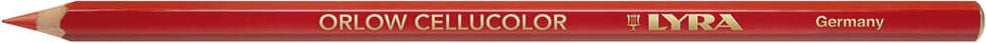 Glasschreiber Lyra ORLOW CELLUCOLOR 2940, Universalschreiber, Pack 12 Stück, rot
