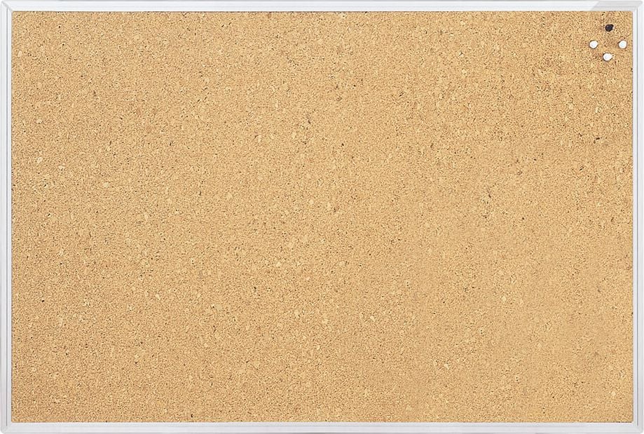 Pinntafeln Magnetoplan Typ SP 12176, 90x120cm, Tafelfläche aus Kork, Alurahmen