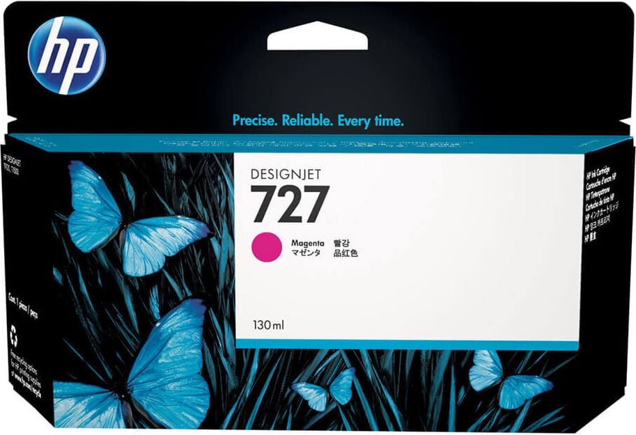 HP Tintenpatrone B3P20A Nr. 727, magenta, 130ml