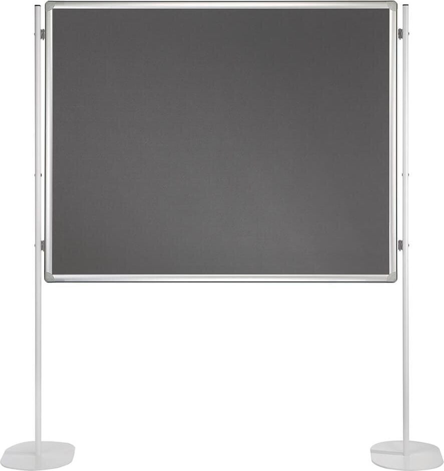Stellwand Franken PRO SFD8014, 150x120cm, Schreibtafel/Filztafel, blau