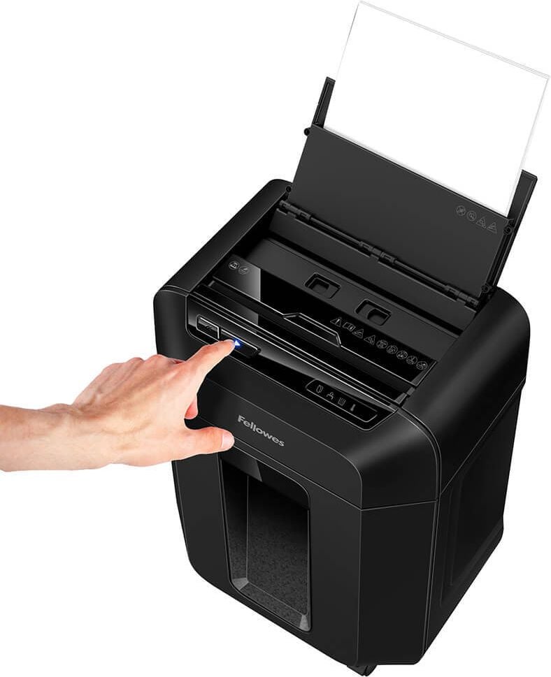 Aktenvernichter Fellowes AutoMax 80M Autofeed 4621501, 4x12mm Partikelschnitt, ca. 80 Blatt, 17 Liter Behälter