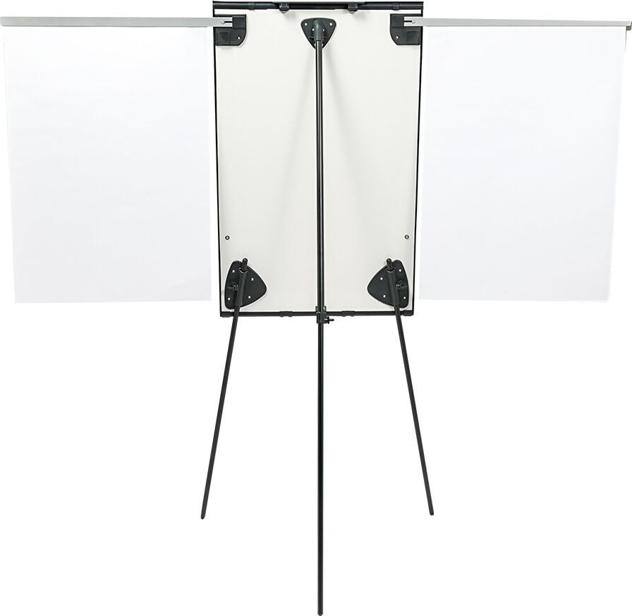 Flipchart Legamaster SKETCH PRO 7-152910, Tafel 68x105cm, 2 Seitenarme, Dreibeinstativ, schwarz, inkl. Block + Stifte