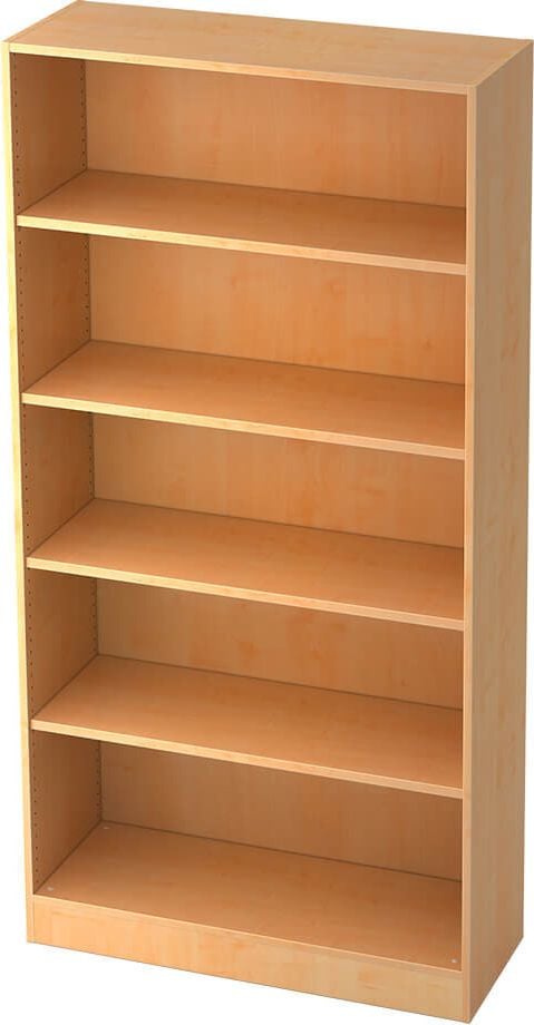 Aktenregal Hammerbacher Solid 6400, 100x200,4x40cm (BxHxT), 3
Fachböden, weiß