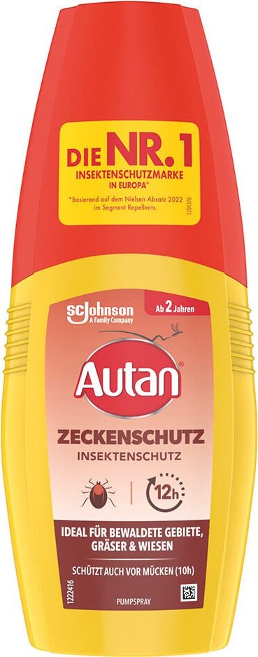 Zeckenschutz Autan 338871, 100ml, Pumpspray