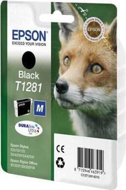 Epson Tintenpatrone T1281, schwarz, 5,9ml