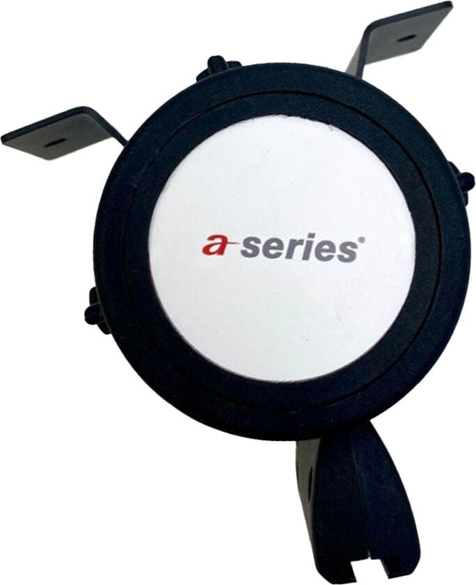 Personenleitsystem-Wandhalterung a-series AS1589, mit einziehbarem Band, 12x5,7cm