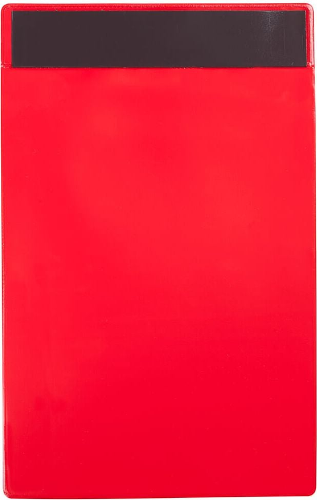 Gitterboxtaschen tarifold Kennzeichnungshülle 16220, A5 hoch, magnetisch, ohne Lasche, PVC,
Pack 10 Stück, grün