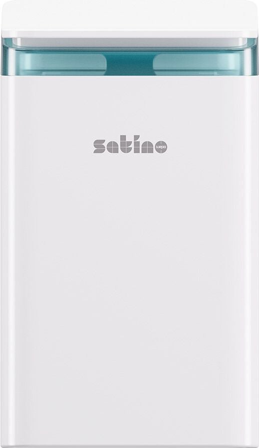 Hygiene Abfalleimer Satino by WEPA 333454, 5 Liter, recycelbares Monomaterial, verschließbar, weiß