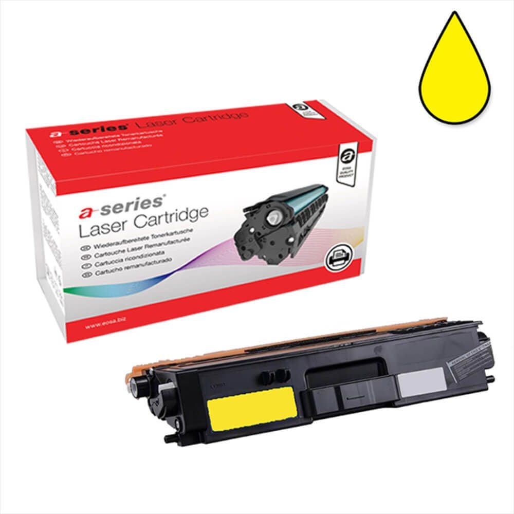 a-series Lasertoner für Brother TN-321Y, yellow, 1.500 Seiten
