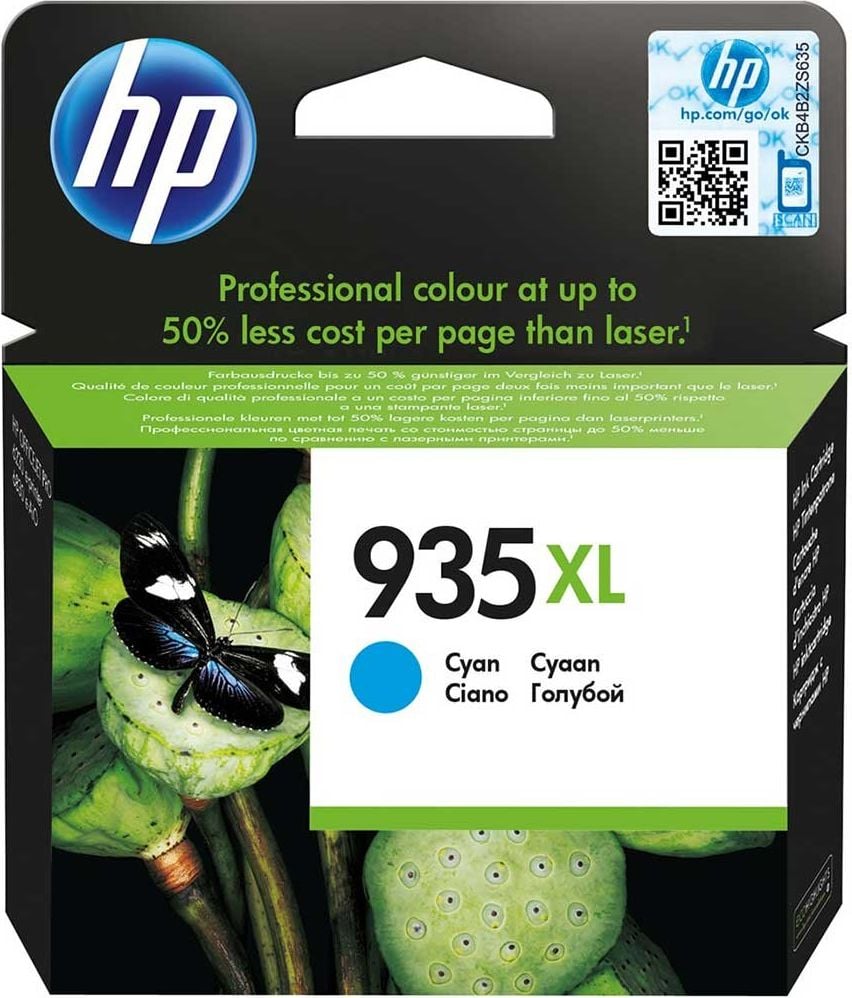 HP Tintenpatrone C2P24AE Nr. 935XL, cyan, 825 Seiten