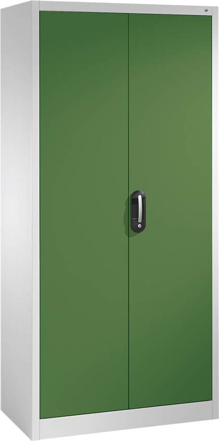 Werkstattschrank CP Serie 89 Werkzeugschrank 8922-00, 93x195x60cm (BxHxT), 4 Böden, 2 Flügeltüren, hellgrün