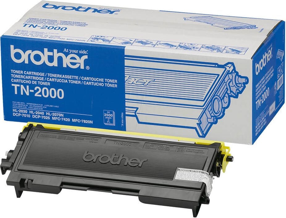 Brother Lasertoner TN-2000, schwarz, 2.500 Seiten