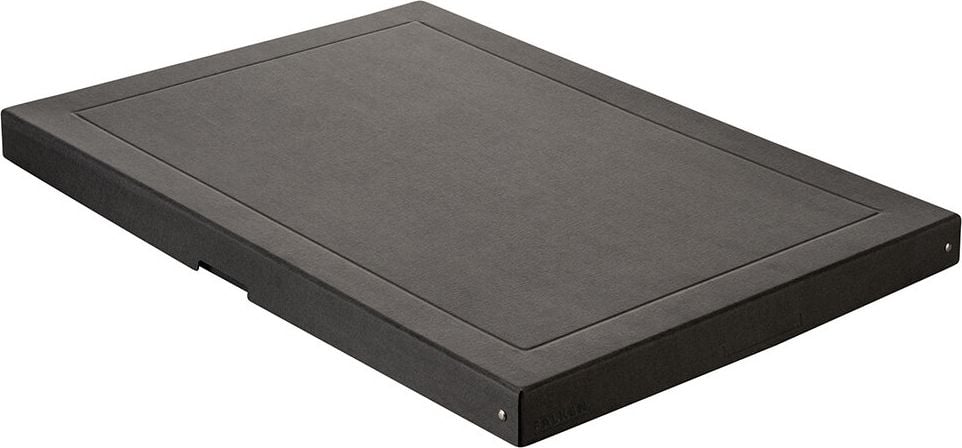Aufbewahrungsboxen Falken PureBox 22001672, 10,91 Liter, für DIN A2, Außenmaße: 620x440x40mm (BxTxH), Deckel, schwarz, schwarz