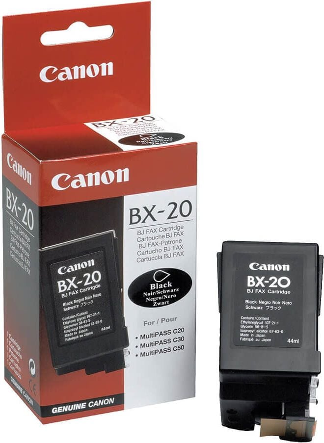Canon Druckkopf BX-20, schwarz, (0896A002), 1050
Seiten