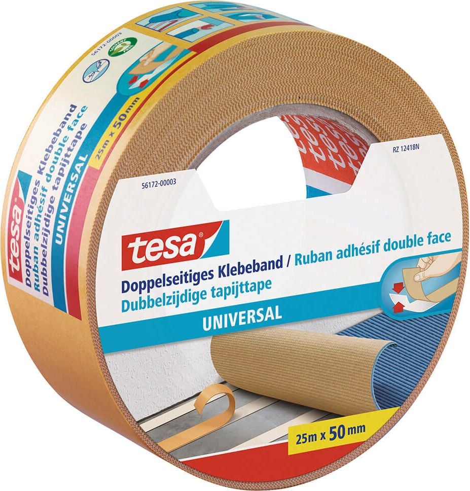 Doppelklebeband Tesa 56172-00003-11, 50mm x 25m, universal