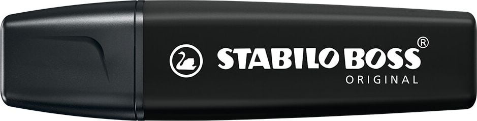 Textmarker STABILO BOSS ORIGINAL ARTY, ca. 2-5mm, Keilspitze, schwarz