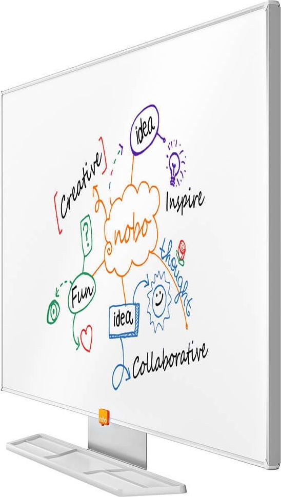 Whiteboard Nobo Impression Pro Widescreen 55 Zoll 1915250, 69x122cm, emailliert, trocken abwischbar,
Ablageschale, Wandaufhängung