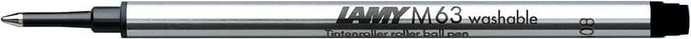 Tintenrollerminen Lamy M63, M, für Lamy Tintenroller mit Kappe, schwarz