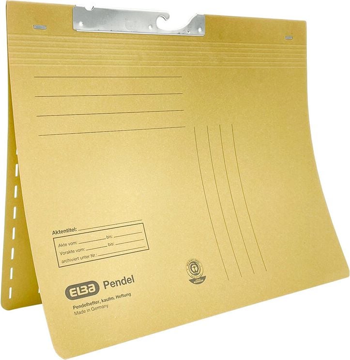 Pendelhefter Leitz, Amtsheftung, Schlitzstanzung, Natronkarton
250 g/m²