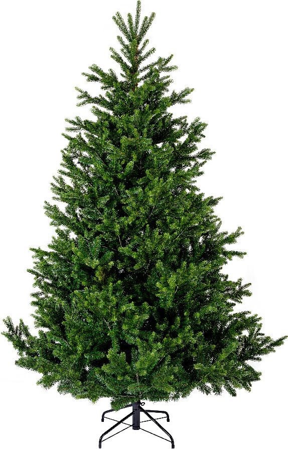 Weihnachtsbaum EVERLANDS Tanne Nordmann, 150x210cm (DxH), Polyethylen/PVC, mit
Standfuß