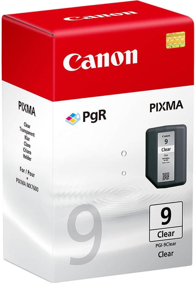 Canon Tintenpatrone PGI-9CLEAR, pigment klar, (2442B001),
1.635 Seiten