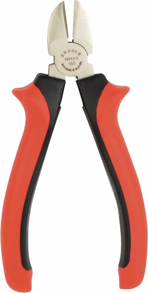 Zangen-Set Brüder Mannesmann M10913, 3-teilig, orange/schwarz
