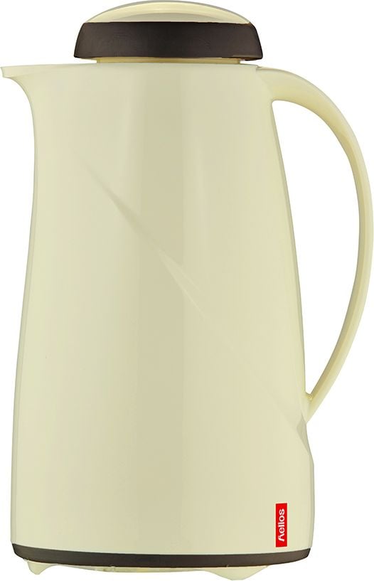 Isolierkannen Helios Wave 2944, Inhalt: 1 Liter, Kunststoff, spülmaschinenfest, Drehverschluss, vanille