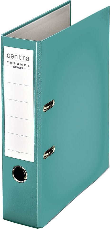 Ordner A4 Centra Chromos 2301, 80mm, PP, A4, 8cm Rücken, PP-Folie, mintgrün