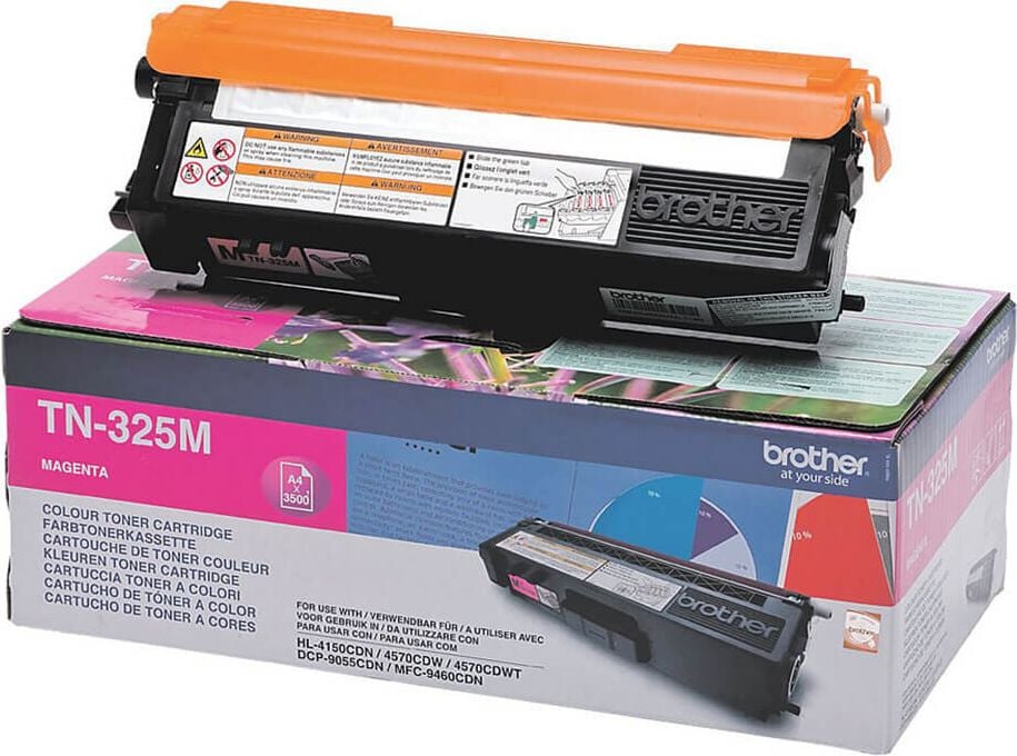 Brother Lasertoner TN-325M, magenta, 3.500 Seiten