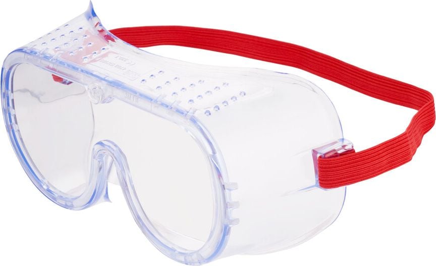 Schutzbrille 3M 4700-1, direktes Belüftungssystem, beschlagfrei, stoßfest, klare Polycabonatscheiben