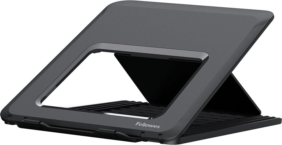 Notebookständer Fellowes BREYTA 100016558/100016559, bis 14 Zoll Notebooks, Tragfähigkeit: bis 4kg, winkel- und höhenverstellbar, schwarz