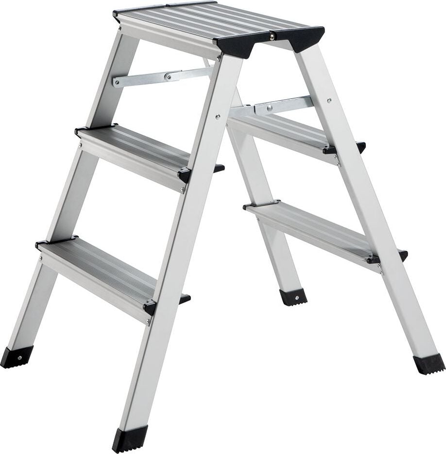 Klapptritt Alco 8890-1, Stufen: 2x3, Aluminium