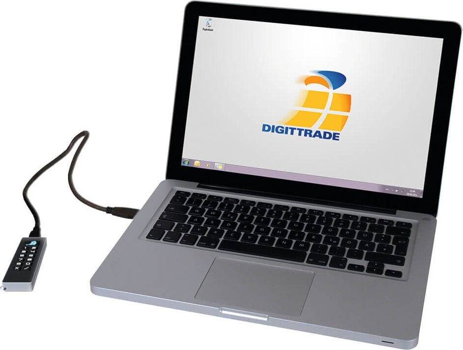 USB-Stick Digittrade Kobra Stick Basic DG-KSB-256, verschlüsselte PIN-Anmeldung,
256 GB, USB Typ C 3.0