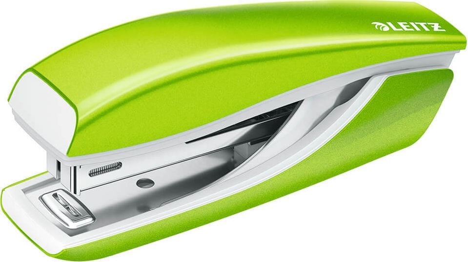 Heftgerät Leitz New NeXXt WOW 5528, bis 10 Blatt, Einlegetiefe: 50mm, für Nr. 10
Klammern, WOW-Farben, grün