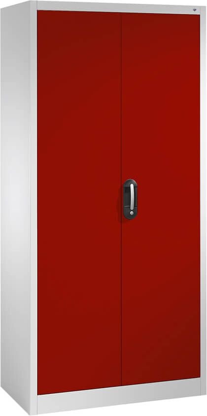 Werkstattschrank CP Serie 89 Werkzeugschrank 8920-00, 93x195x40cm (BxHxT), 4 Böden, 2 Flügeltüren, rot