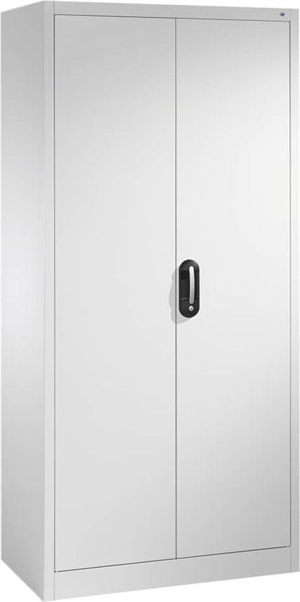 Werkstattschrank CP Serie 89 Werkzeugschrank 8922-00, 93x195x60cm (BxHxT), 4 Böden, 2 Flügeltüren, hellgrau