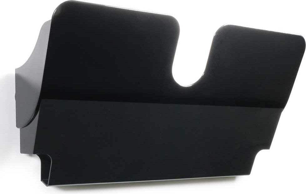 Wandprospekthalter Durable FLEXIPLUS A4 quer 1709021, 1x A4 quer, 1 Fach, magnetisch, Tragfähigkeit bis 2kg, schwarz